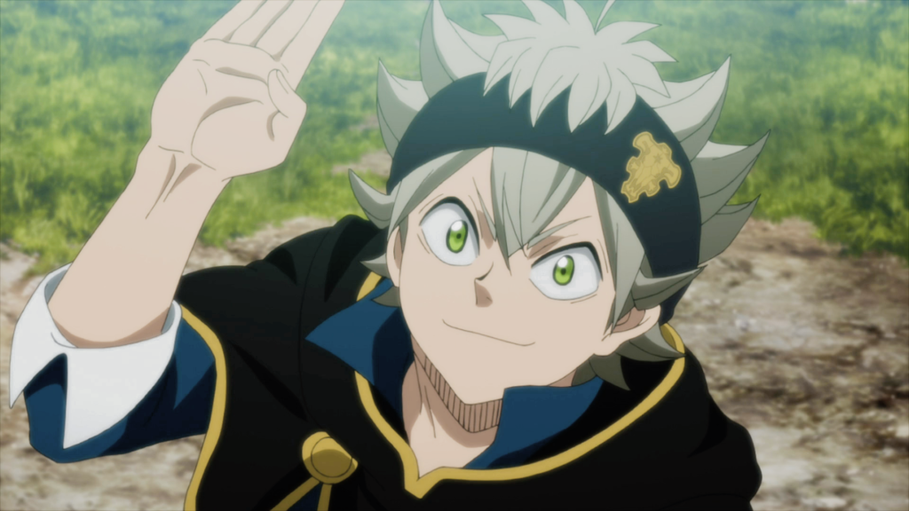 Black Clover 2ª temporada — Imagem de Asta ,vinda diretamente de (@Crunchyroll)